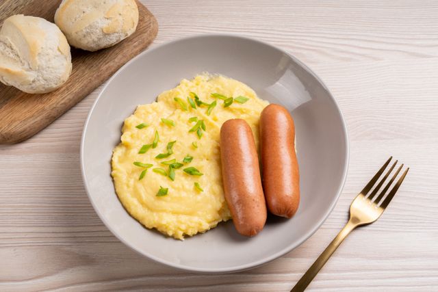 простые и сытные блюда с сосисками